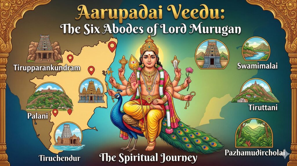 Aarupadai Veedu The Six Abodes of Lord Murugan