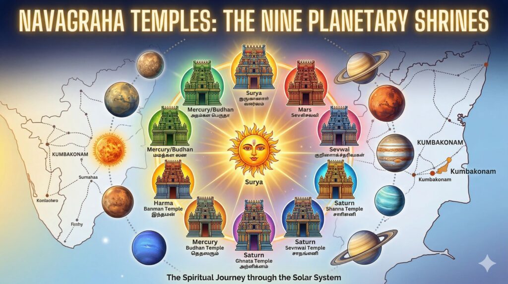 Navagraha Temples The Nine Planetary Shrines of Tamil Nadu