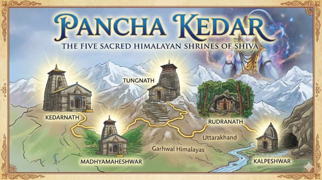 Pancha Kedar The Five Sacred Himalayan Shrines of Shiva