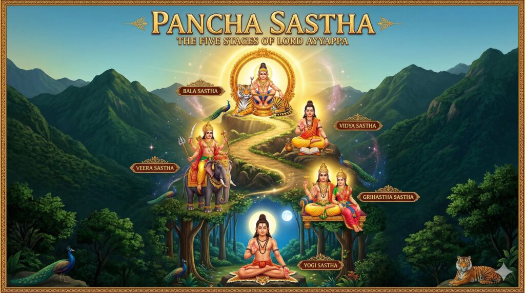 Pancha Sastha The Five Stages of Lord Ayyappa