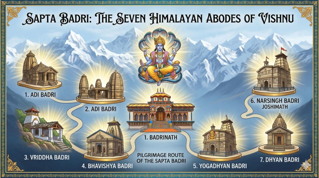 Sapta Badri The Seven Himalayan Abodes of Vishnu