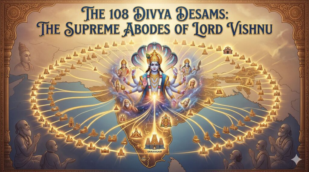 The 108 Divya Desams The Supreme Abodes of Lord Vishnu